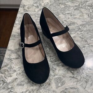 Black Mary Jane Girls Shoes Size 4